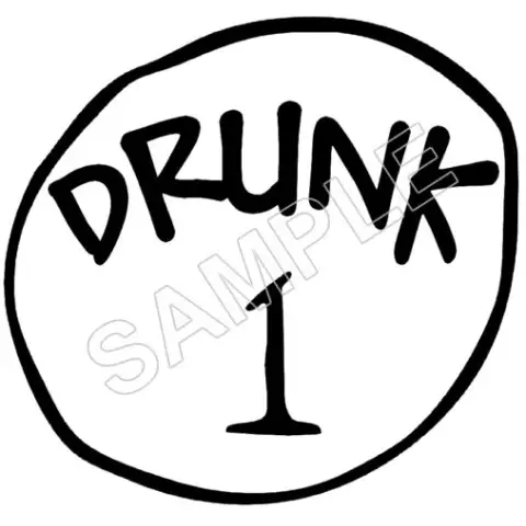 Dr.Seuss ~ Cat in the Hat ~ Drunk 1, 2, 3.. T Shirt Iron on Transfer Decal #1 Dr.Seuss ~ Cat in the Hat ~ Drunk 1, 2, 3.. T Shirt Iron on Transfer Decal #1