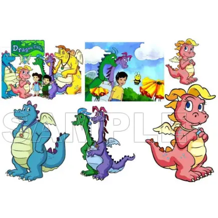 Dragon Tales T Shirt Iron on Transfer Decal #3 Dragon Tales T Shirt Iron on Transfer Decal #3