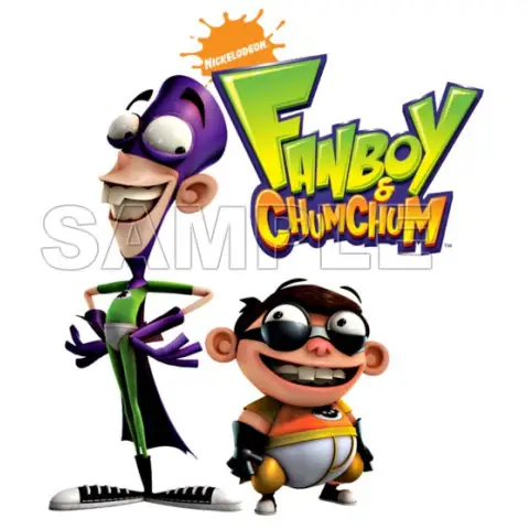 Fanboy & Chum Chum T Shirt Iron on Transfer Decal #1 Fanboy & Chum Chum T Shirt Iron on Transfer Decal #1