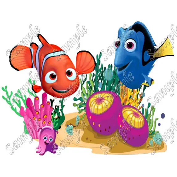 Finding Nemo T Shirt Iron on Transfer Decal #12 Finding Nemo T Shirt Iron on Transfer Decal #12
