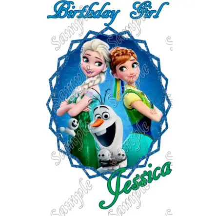 Frozen Fever Birthday Girl Personalized Custom T Shirt Iron on Transfer Decal #2 Frozen Fever Birthday Girl Personalized Custom T Shirt Iron on Transfer Decal #2