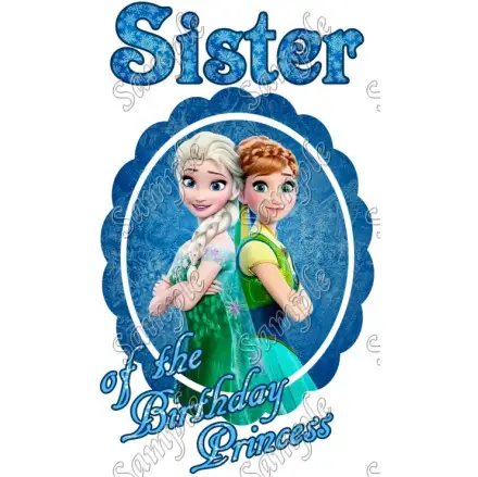 Frozen Fever  Birthday  Personalized  Custom  T Shirt Iron on Transfer Decal #1