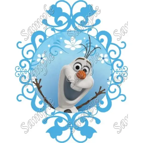Frozen Olaf T Shirt Iron on Transfer Decal #47 Frozen Olaf T Shirt Iron on Transfer Decal #47
