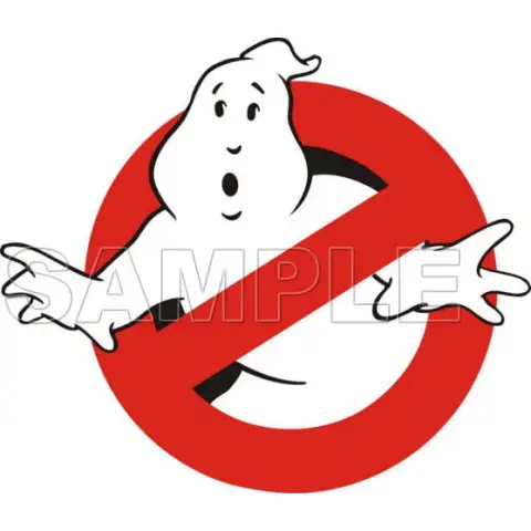 Ghostbusters Logo T Shirt Iron on Transfer Decal #2 Ghostbusters Logo T Shirt Iron on Transfer Decal #2
