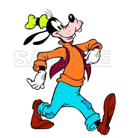 Goofy T Shirt Iron on Transfer Decal #4 Goofy T Shirt Iron on Transfer Decal #4