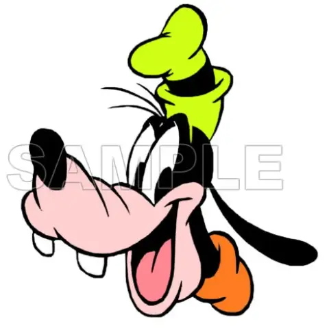 Goofy  T Shirt Iron on Transfer Decal #9