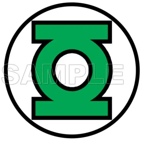 GREEN LANTERN LOGO T Shirt Iron on Transfer Decal #1 GREEN LANTERN LOGO T Shirt Iron on Transfer Decal #1