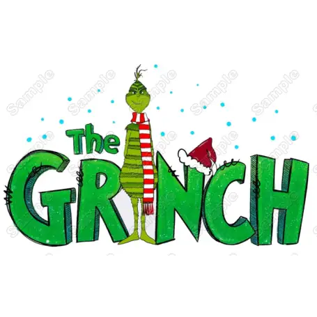 Grinch Christmas T Shirt Iron on Transfer Decal #1A Grinch Christmas T Shirt Iron on Transfer Decal #1A