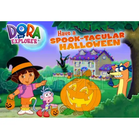 Halloween Dora T Shirt Iron on Transfer Decal #20 Halloween Dora T Shirt Iron on Transfer Decal #20