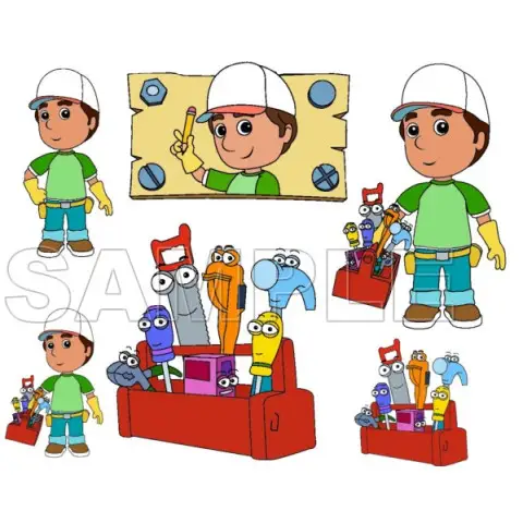 Handy Manny T Shirt Iron on Transfer Decal #1 Handy Manny T Shirt Iron on Transfer Decal #1