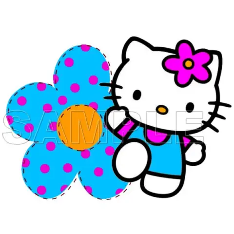 Hello Kitty T Shirt Iron on Transfer Decal #23 Hello Kitty T Shirt Iron on Transfer Decal #23