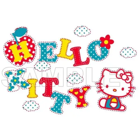 Hello Kitty T Shirt Iron on Transfer Decal #34 Hello Kitty T Shirt Iron on Transfer Decal #34