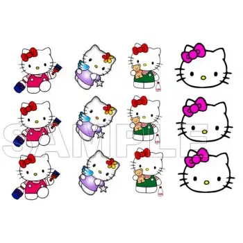Hello Kitty  T Shirt Iron on Transfer  Decal  #5