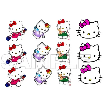Hello Kitty T Shirt Iron on Transfer Decal #5 Hello Kitty T Shirt Iron on Transfer Decal #5