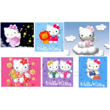 Hello Kitty T Shirt Iron on Transfer Decal #7 Hello Kitty T Shirt Iron on Transfer Decal #7