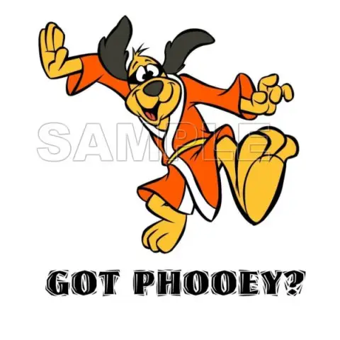 Hong Kong Phooey T Shirt Iron on Transfer Decal #1 Hong Kong Phooey T Shirt Iron on Transfer Decal #1
