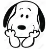 Snoopy Peanuts Iron On Transfer Vinyl HTV Snoopy Peanuts Iron On Transfer Vinyl HTV