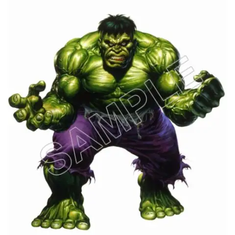 Incredible hulk T Shirt Iron on Transfer Decal #3 Incredible hulk T Shirt Iron on Transfer Decal #3