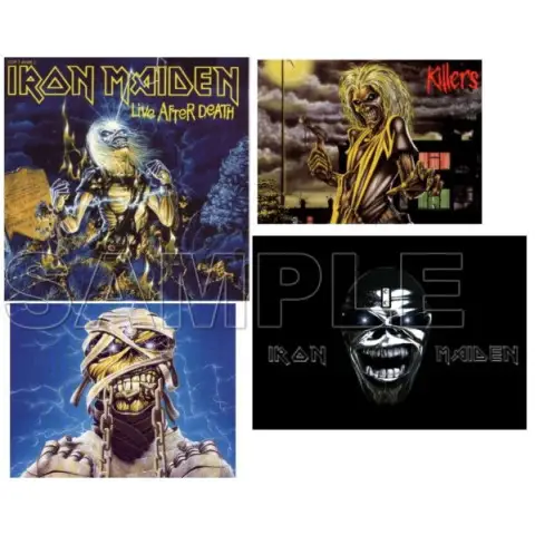 Iron Maiden T Shirt Iron on Transfer Decal #6 Iron Maiden T Shirt Iron on Transfer Decal #6