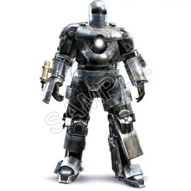 Iron Man  T Shirt Iron on Transfer Decal #37