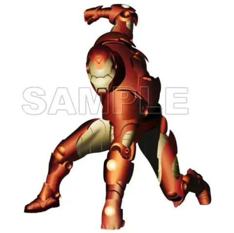 Iron Man  T Shirt Iron on Transfer Decal #4