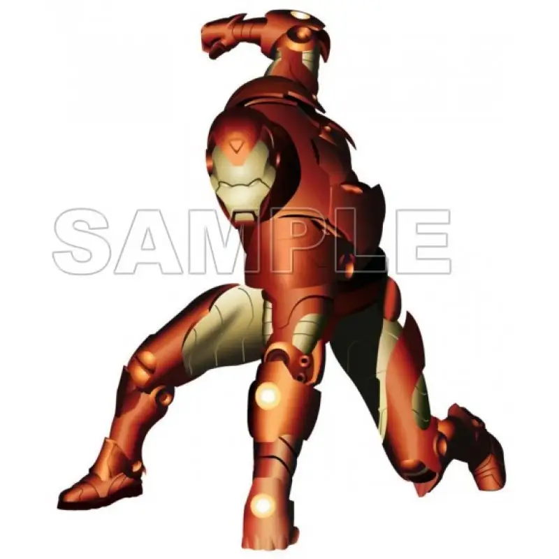 Iron Man T Shirt Iron on Transfer Decal #4 Iron Man T Shirt Iron on Transfer Decal #4