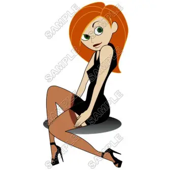Kim Possible T Shirt Iron on Transfer Decal #10 Kim Possible T Shirt Iron on Transfer Decal #10