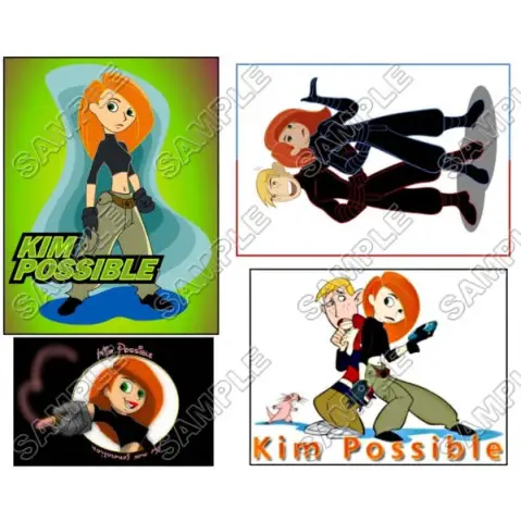 Kim Possible  T Shirt Iron on Transfer  Decal  #7