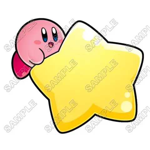 Kirby  T Shirt Iron on Transfer  Decal #4