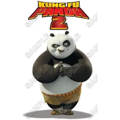 Kung Fu Panda T Shirt Iron on Transfer Decal #3 Kung Fu Panda T Shirt Iron on Transfer Decal #3