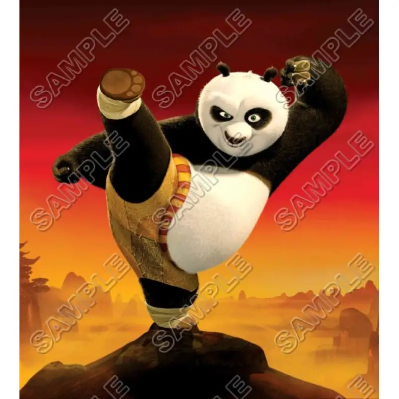 Kung Fu Panda T Shirt Iron on Transfer Decal #7 Kung Fu Panda T Shirt Iron on Transfer Decal #7