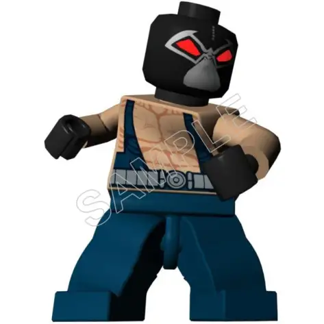 Lego Game Bane Batman T Shirt Iron on Transfer Decal #6 Lego Game Bane Batman T Shirt Iron on Transfer Decal #6