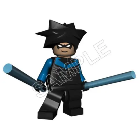 Lego Game Batman Night Wing T Shirt Iron on Transfer Decal #9 Lego Game Batman Night Wing T Shirt Iron on Transfer Decal #9