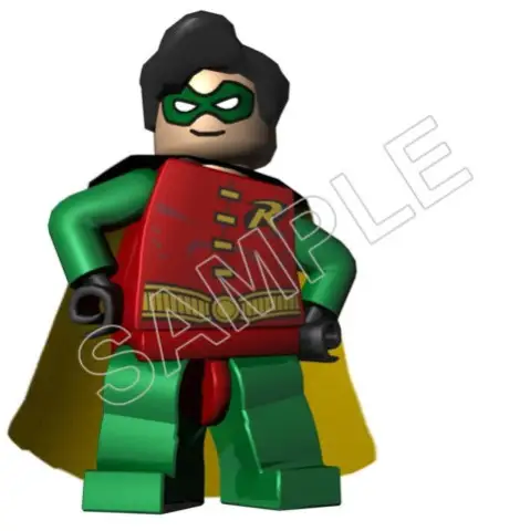 Lego Game Robin T Shirt Iron on Transfer  Decal  #2