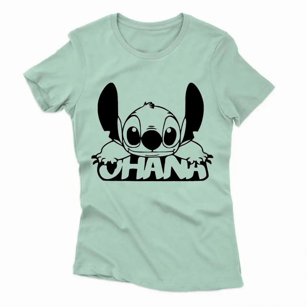 Lilo and Stitch Ohana  Iron On Transfer Vinyl HTV