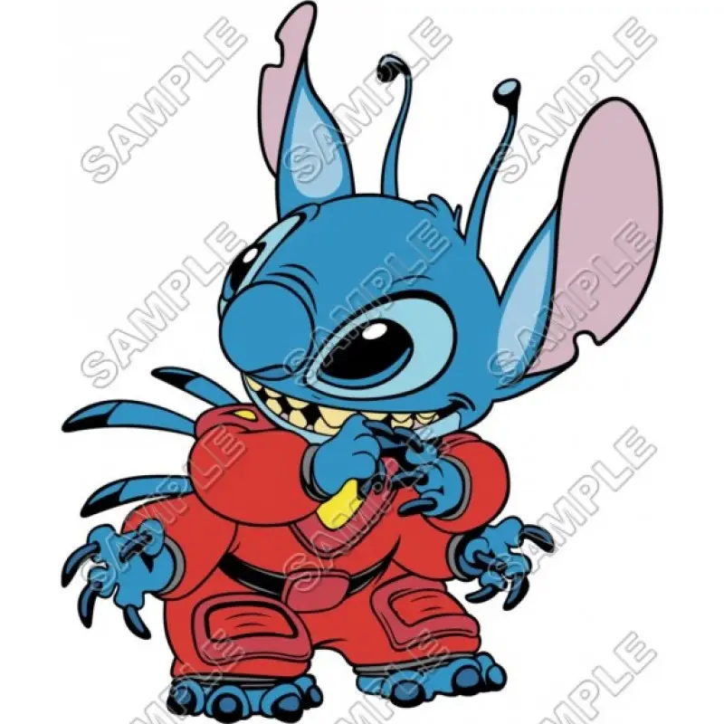 Lilo & Stitch T Shirt Iron on Transfer Decal #13 Lilo & Stitch T Shirt Iron on Transfer Decal #13