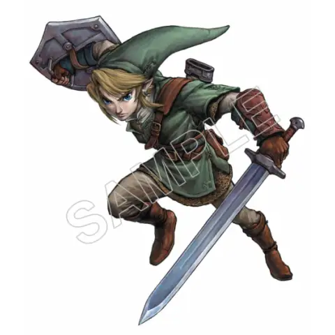 Link (The Legend of Zelda) T Shirt Iron on Transfer Decal #4 Link (The Legend of Zelda) T Shirt Iron on Transfer Decal #4