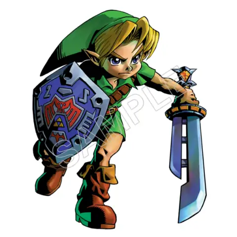 Link (The Legend of Zelda) T Shirt Iron on Transfer Decal #5 Link (The Legend of Zelda) T Shirt Iron on Transfer Decal #5