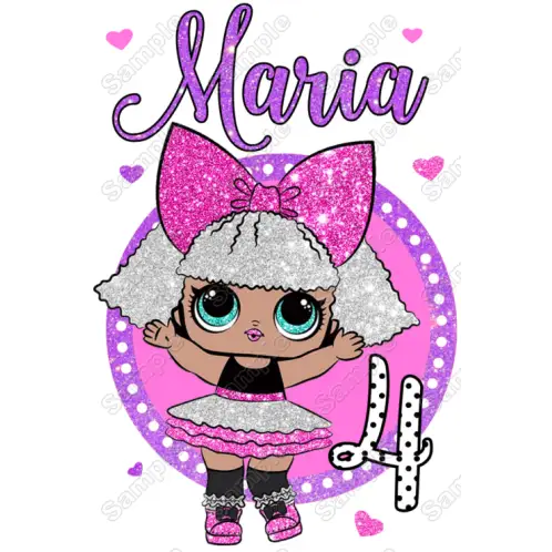 LOL Diva Birthday Custom T Shirt Iron on Transfer Decal LOL Diva Birthday Custom T Shirt Iron on Transfer Decal
