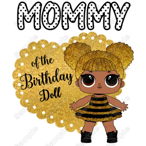 LOL Queen Bee Family Member Custom T Shirt Iron on Transfer Decal LOL Queen Bee Family Member Custom T Shirt Iron on Transfer Decal