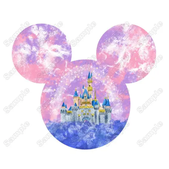 Disney Magic Kingdom Mickey ears Heat Iron on Transfer Decal Disney Magic Kingdom Mickey ears Heat Iron on Transfer Decal