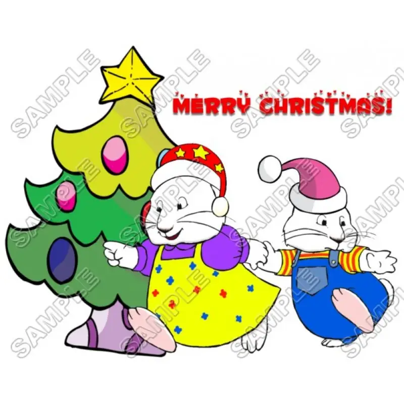 Max & Ruby Christmas T Shirt Iron on Transfer Decal #71 Max & Ruby Christmas T Shirt Iron on Transfer Decal #71