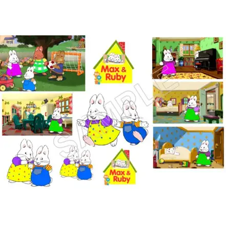 Max and Ruby T Shirt Iron on Transfer Decal #2 Max and Ruby T Shirt Iron on Transfer Decal #2