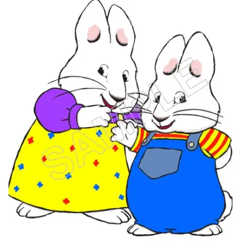 Max and Ruby T Shirt Iron on Transfer Decal #8 Max and Ruby T Shirt Iron on Transfer Decal #8