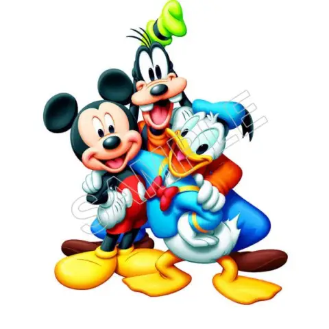 Mickey Mouse Group T Shirt Iron on Transfer Decal #41 Mickey Mouse Group T Shirt Iron on Transfer Decal #41