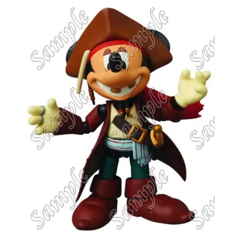 Mickey Mouse Pirate T Shirt Iron on Transfer Decal #8 Mickey Mouse Pirate T Shirt Iron on Transfer Decal #8
