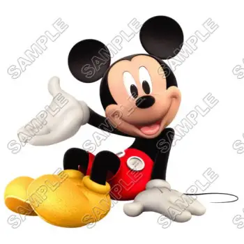 Mickey Mouse T Shirt Iron on Transfer Decal #1