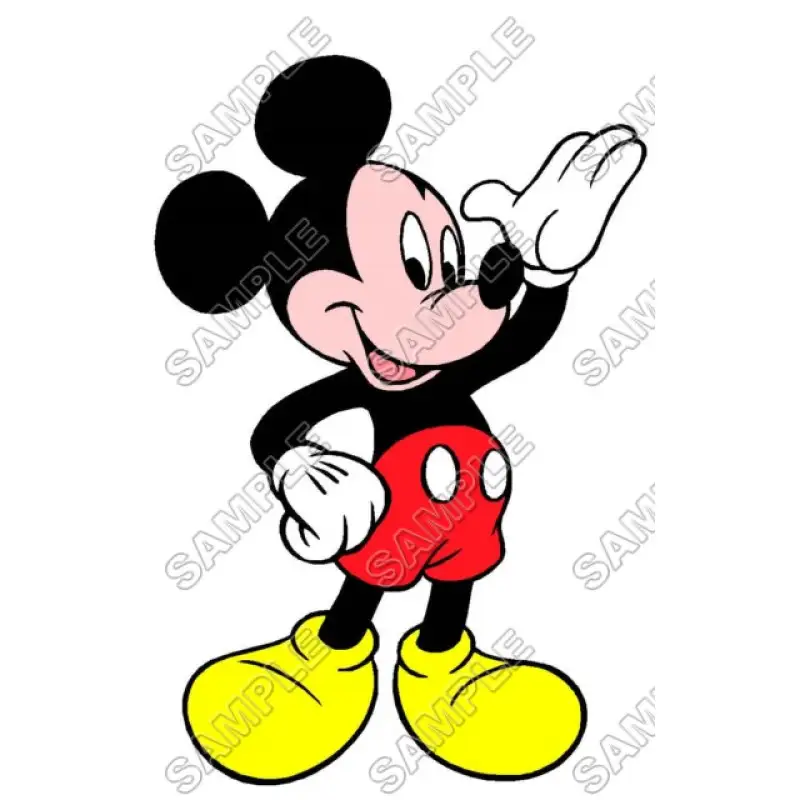 Mickey Mouse T Shirt Iron on Transfer Decal #13 Mickey Mouse T Shirt Iron on Transfer Decal #13