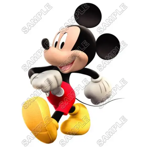 Mickey Mouse T Shirt Iron on Transfer Decal #2 Mickey Mouse T Shirt Iron on Transfer Decal #2