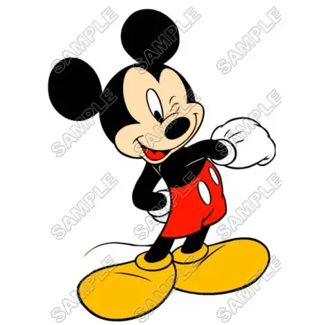 Mickey Mouse T Shirt Iron on Transfer Decal #22 Mickey Mouse T Shirt Iron on Transfer Decal #22